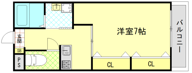 京阪本線 枚方市駅 徒歩26分 3階建 築5年の間取り写真