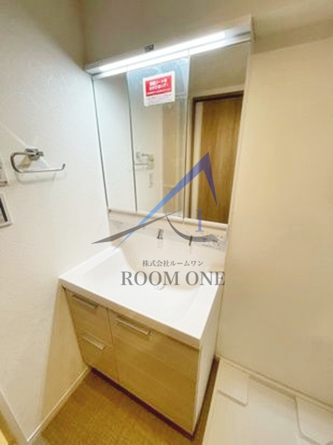 洗面設備　洗面台です。