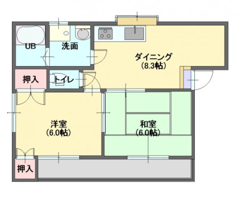 アレストサカエの間取り