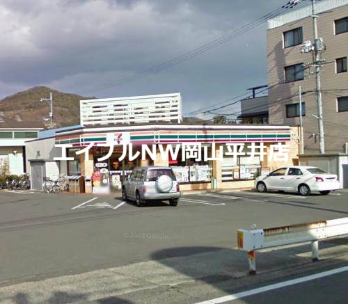 コンビニ　セブンイレブン岡山西大寺松崎店（コンビニ）まで725m