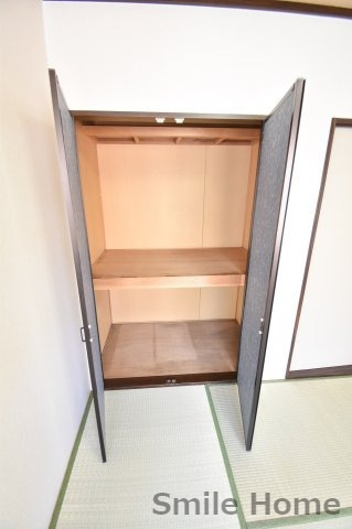 収納　収納があると、お部屋がすっきり片付きますね。