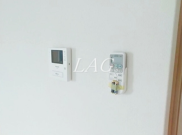 セキュリティ　モニター付きインターフォンです。