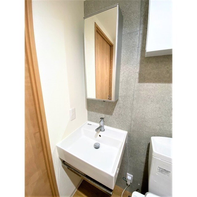 洗面設備　内装もきれいです