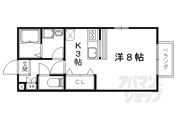 エスポワール A棟の間取り写真
