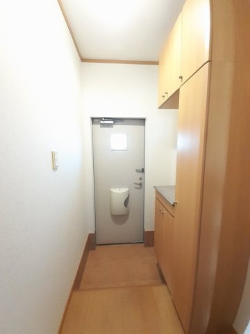 玄関　明るい玄関です