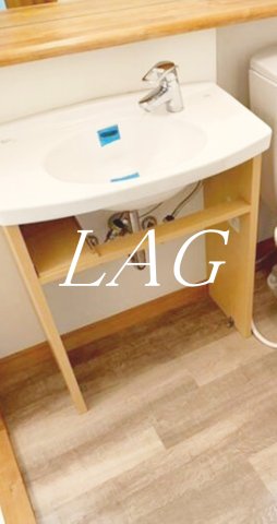 洗面設備　洗面台です。