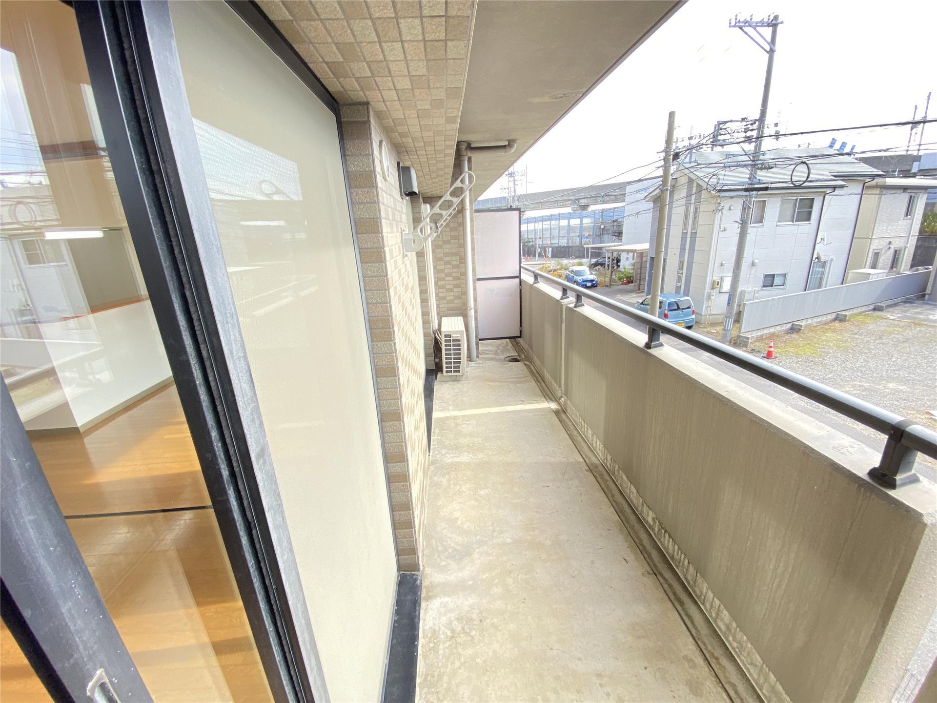 バルコニー　（別部屋参考イメージ）お洗濯にも便利バリコニー♪