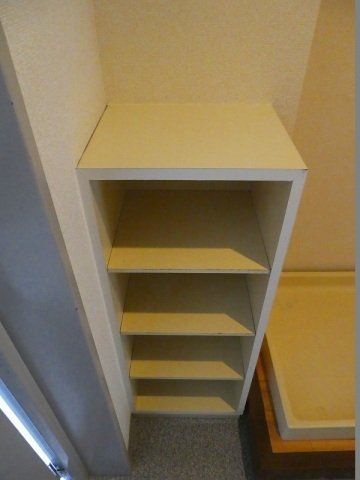 収納　シューズボックス付です。