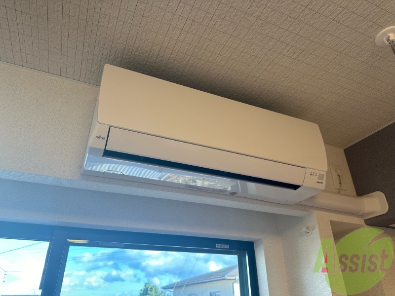 その他設備　エアコンが設置されているので各季節を快適に過ごせそうですね。