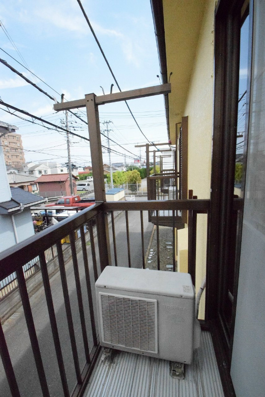 バルコニー　同建物　別部屋、参考写真
