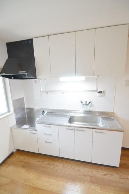 キッチン　ガスコンロ設置可