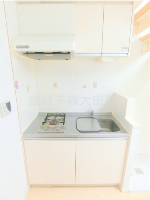 キッチン　ガス2口システムキッチン