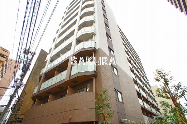 建物外観　人気の高級分譲賃貸マンション♪