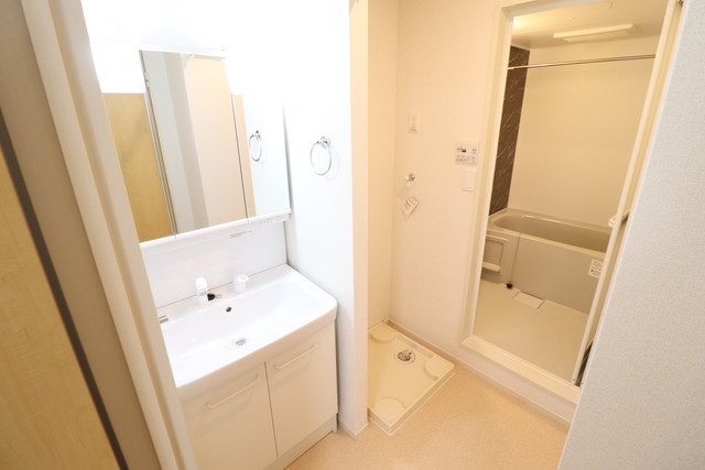 洗面設備　脱衣場