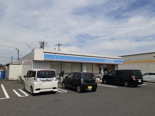コンビニ　ローソン岡山洲崎店（コンビニ）まで300m