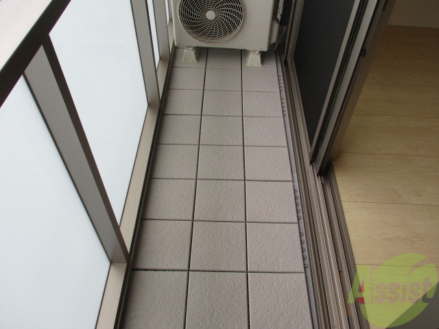 バルコニー　広々していますね。