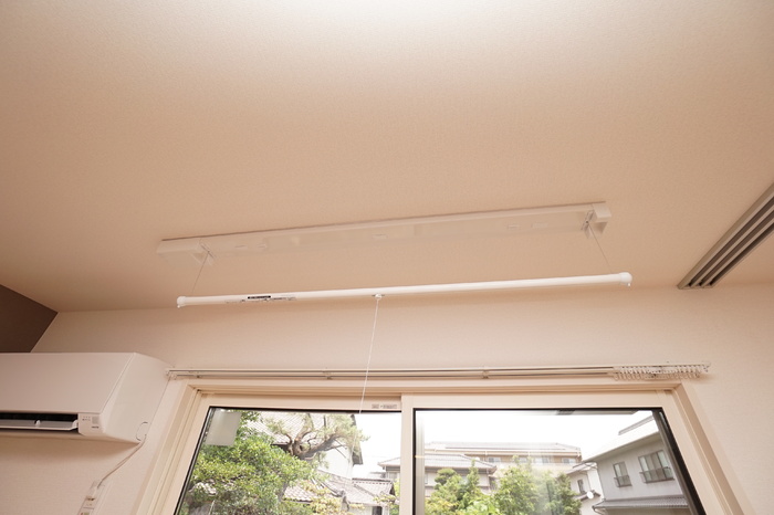 その他設備　室内物干し