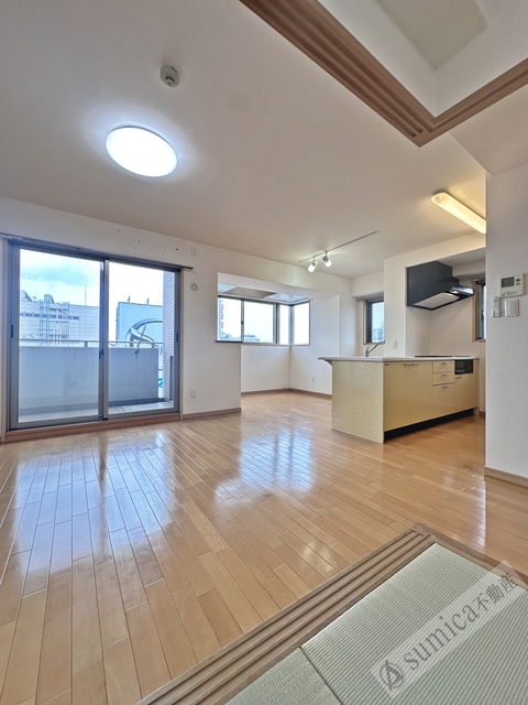 バルコニー　南向きで明るいお部屋です♪