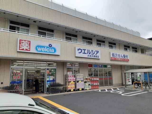 ドラックストア　ウエルシア大田大森西店（ドラッグストア）まで216m