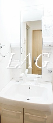 洗面設備　洗面台です。