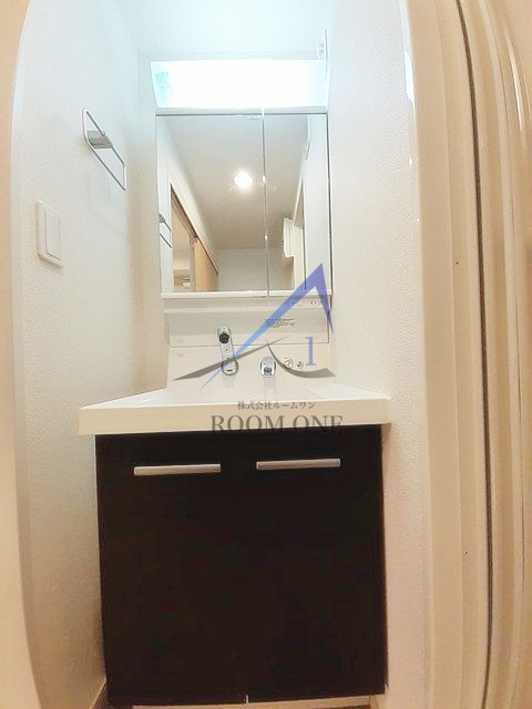 洗面設備　洗面台です。