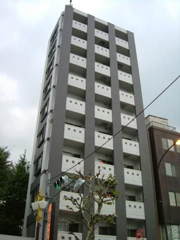 建物外観　シックなデザインの外観