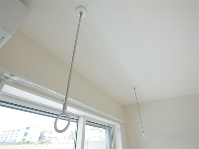 その他設備　室内物干し