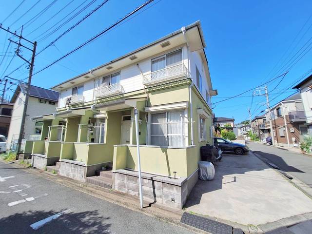 建物外観　気楽なメゾネットタイプ　閑静な住環境