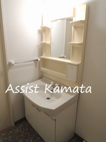 洗面設備　写真は同タイプの別号室です