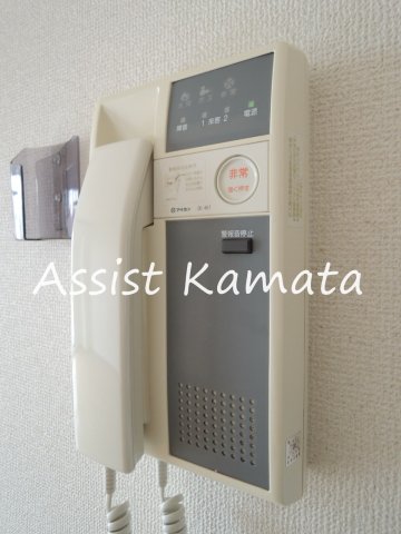 セキュリティ　写真は同タイプの別号室です