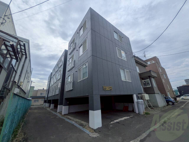 建物外観　札幌市東区東苗穂４条「セントラルマンション」