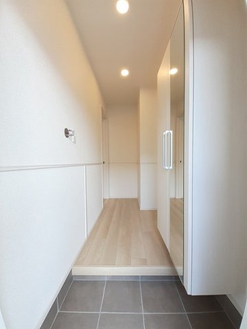 玄関　明るい玄関です