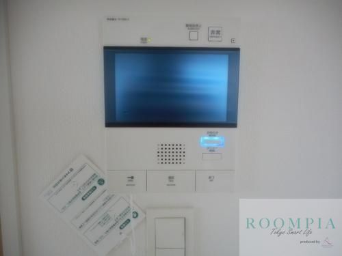 セキュリティ　未完成のため、シリーズマンションの参考写真です。