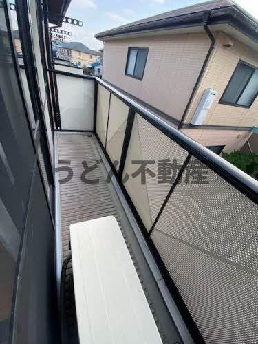 バルコニー　うどん県のお部屋探しはうどん不動産へ うどんちゃんとLINE