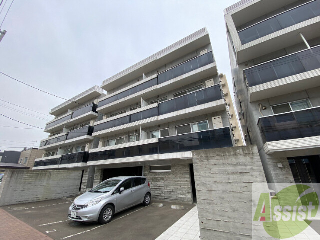 建物外観　札幌市中央区北十三条西「ヴィラアバーナ桑園」
