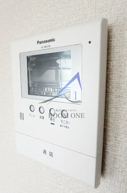 セキュリティ　モニター付きインターホンです。