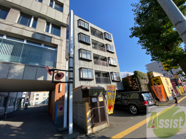 建物外観　札幌市中央区南７条西「グレースコート石山通」