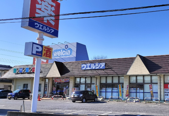 ドラックストア　ウエルシア行田谷郷店（ドラッグストア）まで1185m