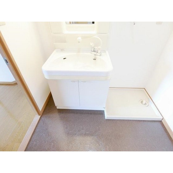 洗面設備　同タイプ別階部屋