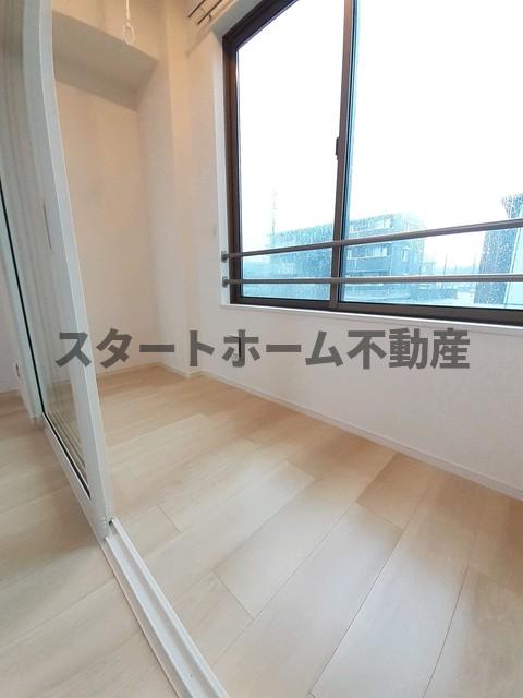 バルコニー　広々としたバルコニーです