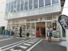コンビニ　セブンイレブン 泉岳寺駅前店（コンビニ）まで455m