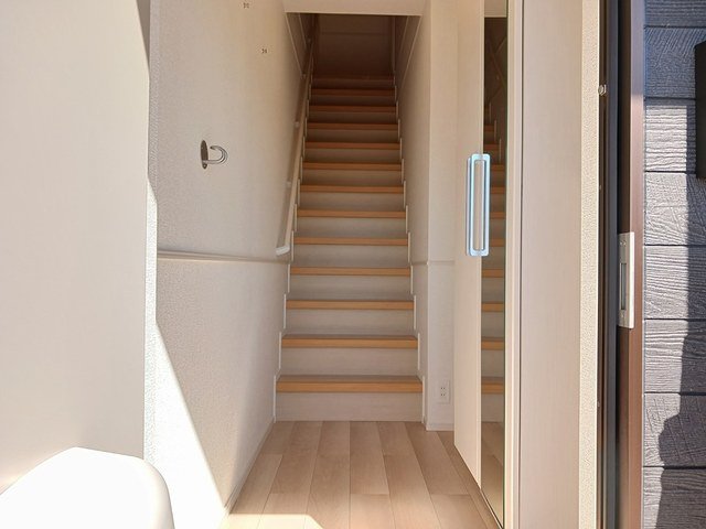 玄関　シンプルで使いやすい玄関です