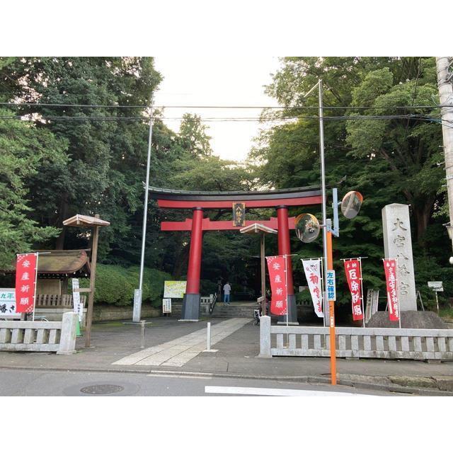 公園　大宮八幡宮（公園）まで600m