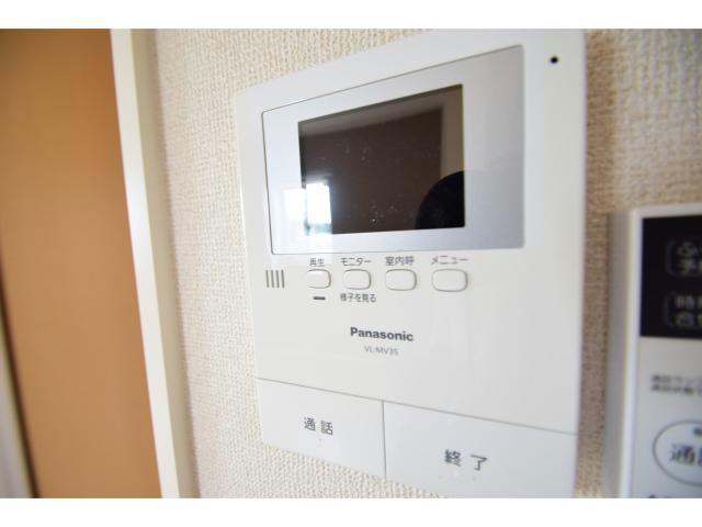 セキュリティ　訪問者が分かって安心ですね♪