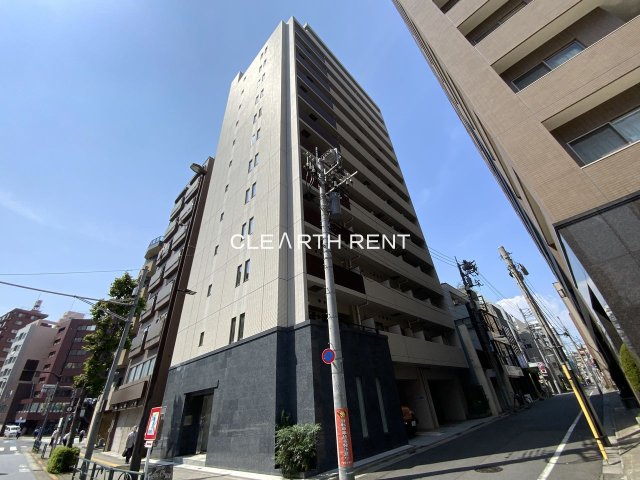 建物外観　蔵前駅徒歩１分/ネット使用料無料/広々１ＬＤＫ/人気の角部屋
