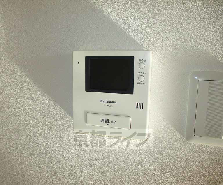 セキュリティ　洗濯機を置くスペースです。