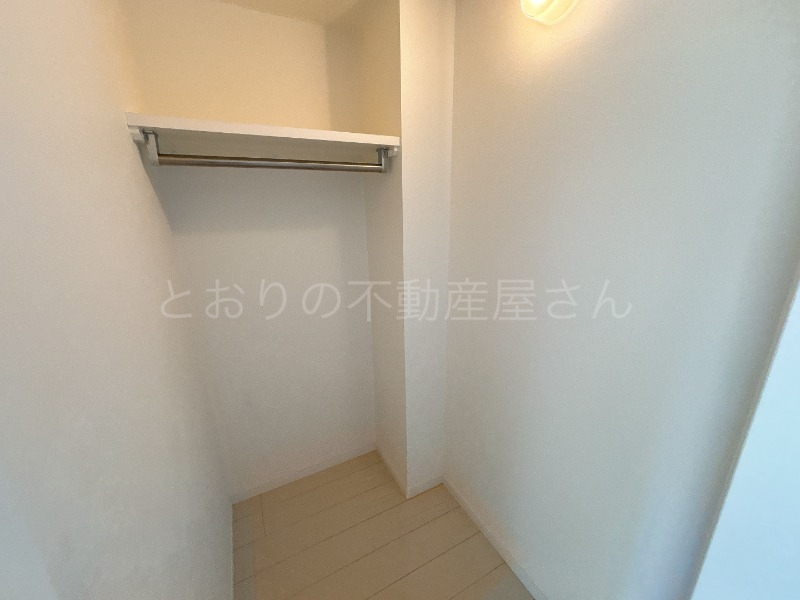 収納　ウォークインクローゼット