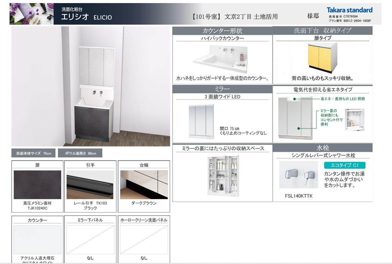 洗面設備