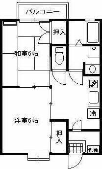 AMANDEの間取り写真