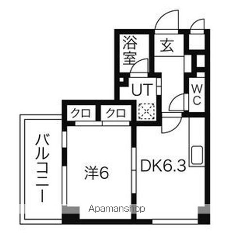 ガーディアン千代田の間取り写真